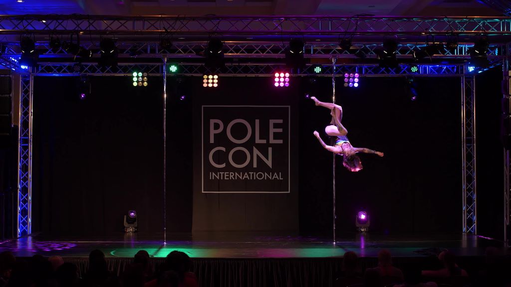 2022, PoleCon, Queer Pole Showcase, Violet le Fae